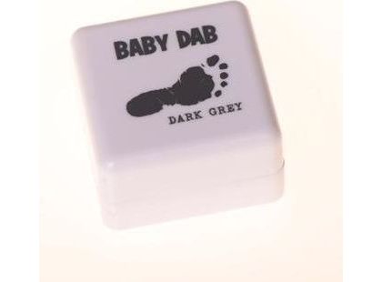 Baby Dab Barva na dětské otisky šedá