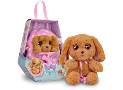 Baby Paws plyšové štěňátko hnědé Baby Paws plyšové štěňátko hnědé
