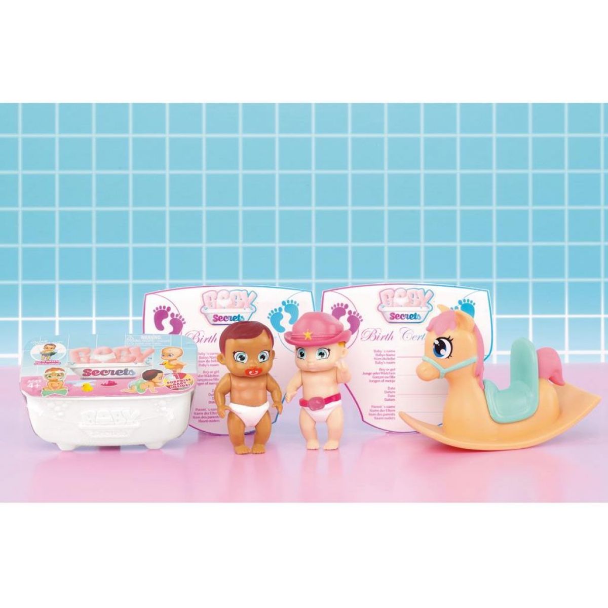 Baby secrets. Baby Secrets Zapf Creation. Набор Zapf Creation Baby Secrets с лошадкой-качалкой 930-144. Baby Secrets игрушка. Игровой набор "Baby Lovely".