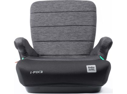 BabyAuto DOKA iFIX 125-150, podsedák se sklopnými zády, black grey flame