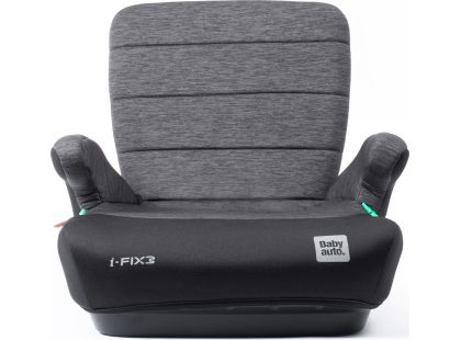 BabyAuto DOKA iFIX 125-150, podsedák se sklopnými zády, black grey flame