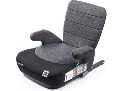 BabyAuto DOKA iFIX 125-150, podsedák se sklopnými zády, black grey flame