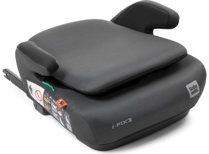 BabyAuto DOKA iFIX 125-150, podsedák se sklopnými zády, black grey
