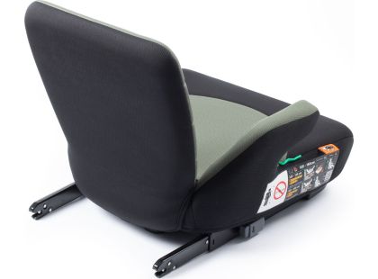BabyAuto DOKA iFIX 125-150, podsedák se sklopnými zády, black olive green