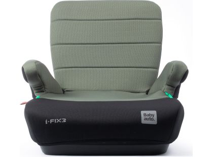 BabyAuto DOKA iFIX 125-150, podsedák se sklopnými zády, black olive green
