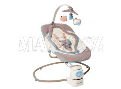 Babymoov Houpačka 360° Motion Brown/Blue