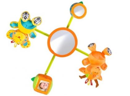 Babymoov Hrající kolotoč jungle orange 2