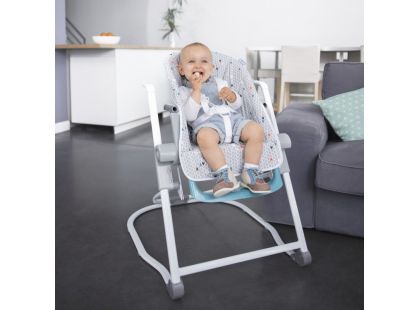 Badabulle jídelní židlička Compact Chair Grey