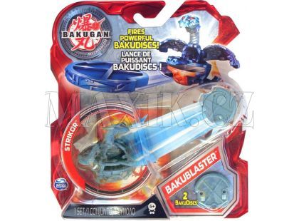 BAKUGAN 4 Bakustříleč disků BAKUBLASTER - Strikor