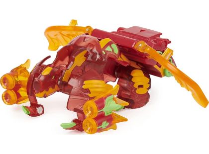 Bakugan bojovník s přídavnou výstrojí s2 Gillator Ultra Baku Gear červený