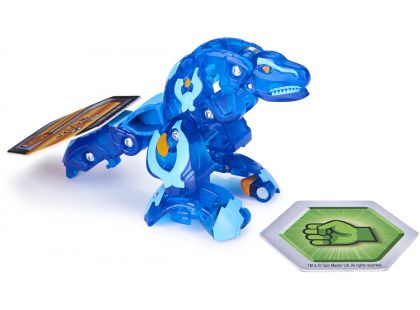 Bakugan bojovník s přídavnou výstrojí s2 Trox modrý