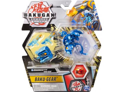 Bakugan bojovník s přídavnou výstrojí s2 Dragonoid modrý