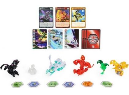 Bakugan multibalení 6 ks Bakuganů S4 Griswing - Swarmer