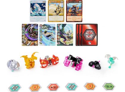 Bakugan multibalení 6 ks Bakuganů S4 Sectanoid - Babadrill