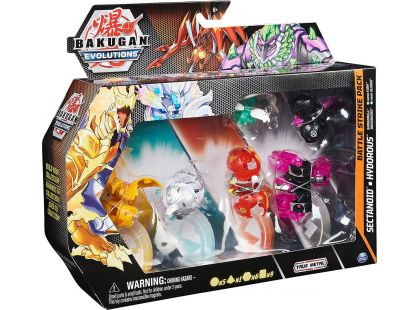 Bakugan multibalení 6 ks Bakuganů S4 Sectanoid - Babadrill