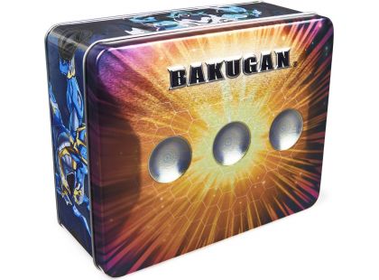 Bakugan Plechový box s exkluzivním Bakuganem S4