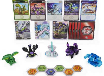 Bakugan sada 2ks Geogan a 3ks Bakugan S3 Arcleon - Surturan