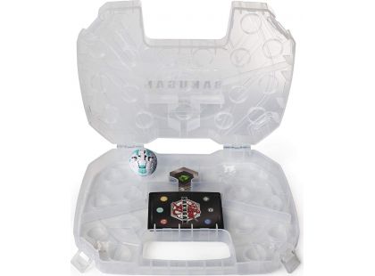 Bakugan sběratelský kufřík bílý průhledný