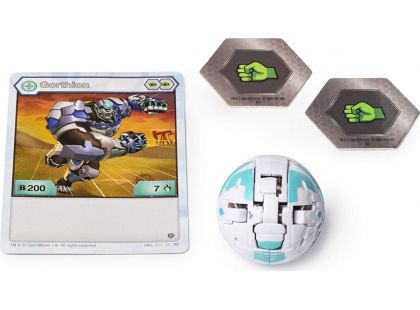 Bakugan sběratelský kufřík bílý průhledný