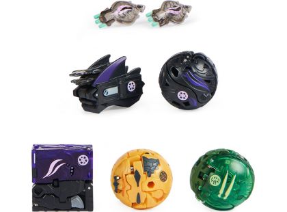 Bakugan sbírka legend multibalení Maxodon, Hyenix, Hanoj, Nillious