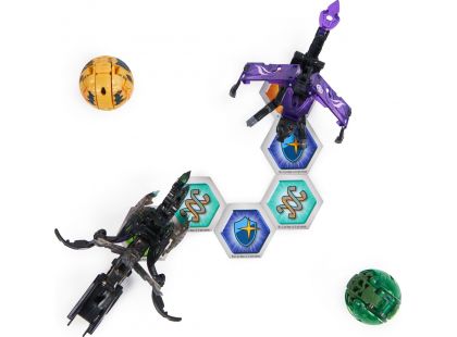 Bakugan sbírka legend multibalení Maxodon, Hyenix, Hanoj, Nillious