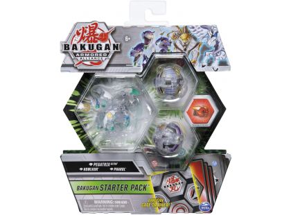 Bakugan startovací sada 3ks s2 Pegatrix,Howlkor,Pharol