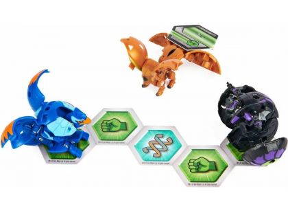 Bakugan Startovací sada 3ks S3 Fenneca Ultra