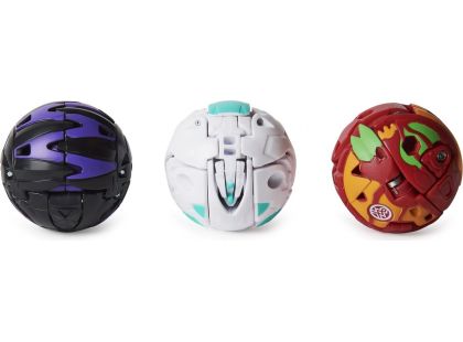 Bakugan Startovací sada 3ks S3 Sharktar Ultra Red