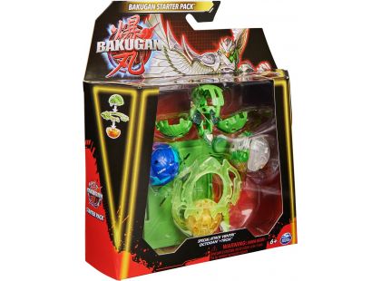 Bakugan startovací sada speciální útok S6 Ventri, Octogan, Trox