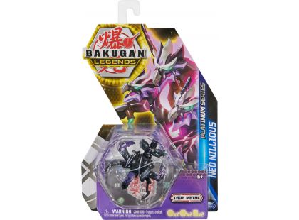 Bakugan True Metal figurka S5 Neo Nillious