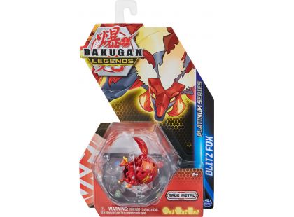 Bakugan True Metal figurka S5 Blitz Fox