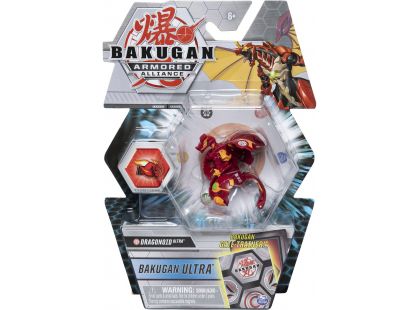 Bakugan ultra balení s2 Dragonoid červený