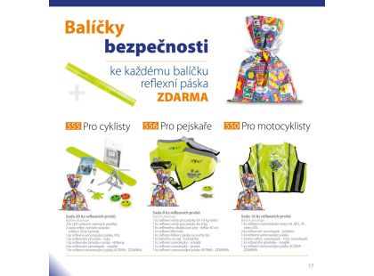 Balíček bezpečnosti pro děti - Poškozený obal