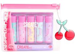 Balzám na rty v taštice 5 ks Create it!