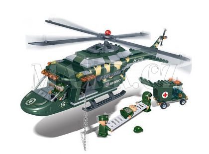 Banbao Armáda 8253 Vrtulník záchranářský