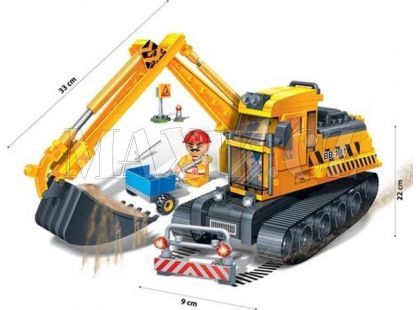Banbao Stavba 8536 Stavební bagr
