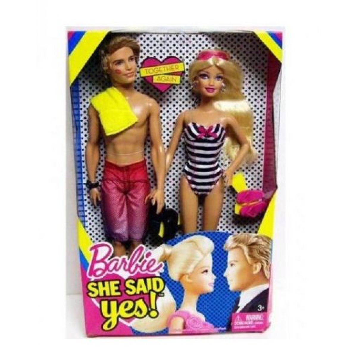 Barbie a Ken dárkový set T7431