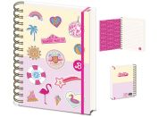 Barbie blok kroužkový A5