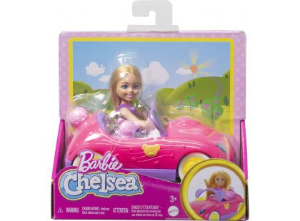 Barbie Chelsea a medvídkové autíčko