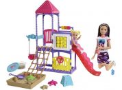 Barbie chůva na hřišti herní set - Poškozený obal
