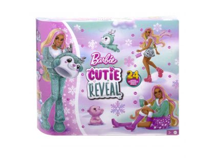 Barbie Cutie Reveal adventní kalendář