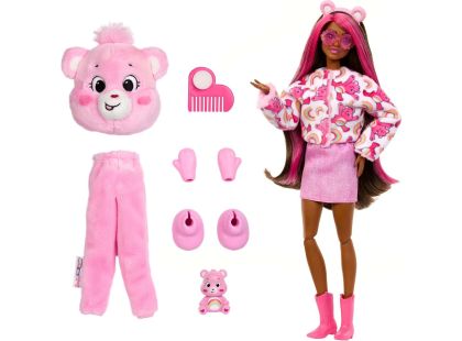 Barbie Cutie Reveal Barbie a Starostliví medvídci - Růžová