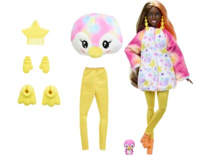 Barbie Cutie Reveal Barbie barevné sny tučňák