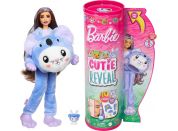 Barbie Cutie Reveal Barbie v kostýmu Zajíček ve fialovém kostýmu roztomilé Koaly