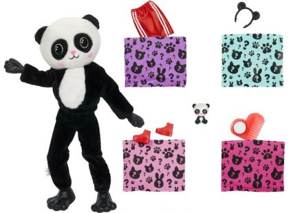 Barbie Cutie Reveal panenka série 1 panda - Poškozený obal