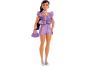 Barbie Deluxe modelka - fialové kraťasy 5