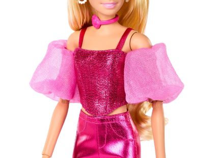 Barbie Deluxe modelka - růžový korzet