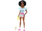 Barbie Deluxe módní panenka - trendy bruslařka