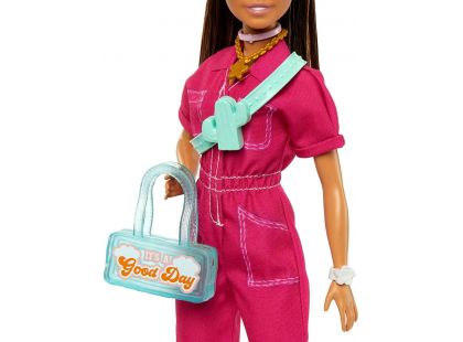 Barbie Deluxe módní panenka - v kalhotovém kostýmu