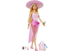 Barbie Deluxe módní panenka - v plavkách